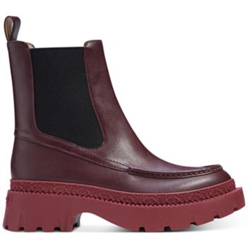 Coach Joey Bootie DARK CRANBERRY - Picture 2 of 5